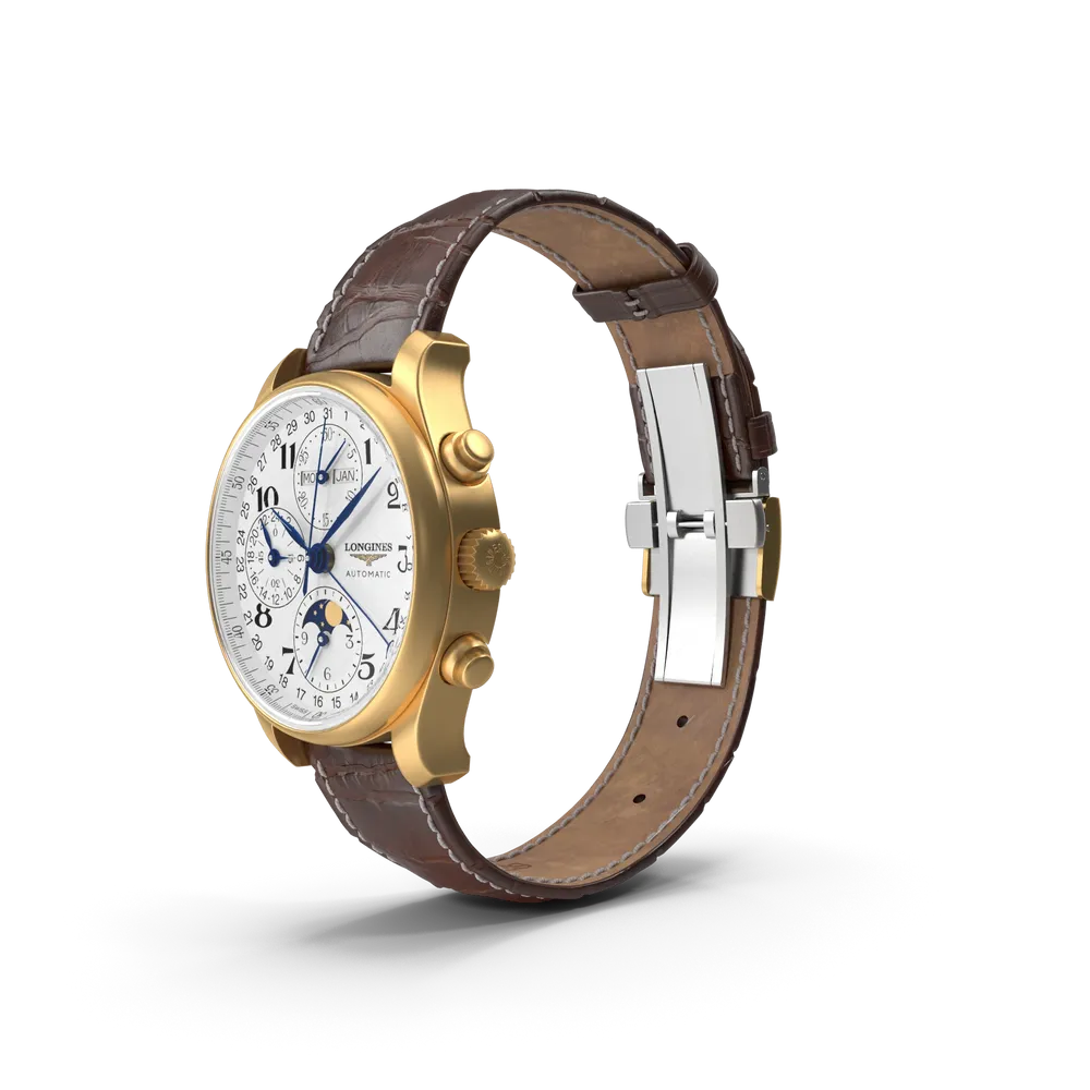 Brown Leather Belt Watch