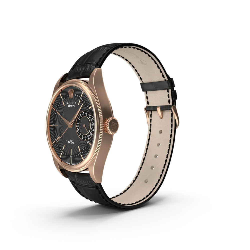 Rolex Cellini Date Black Dial
